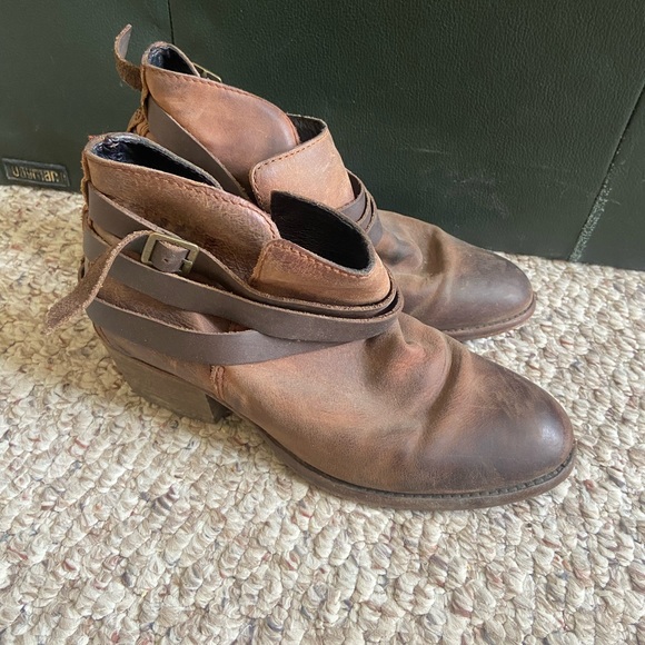 Hudson ankle boots brown size 38/7 - Picture 5 of 6